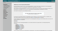 Desktop Screenshot of kryptographiespielplatz.de